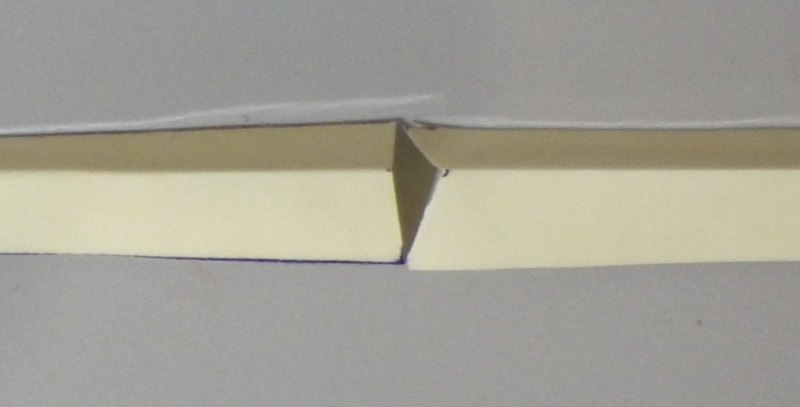 Making the Indoor A-Frame kite - Step 3i