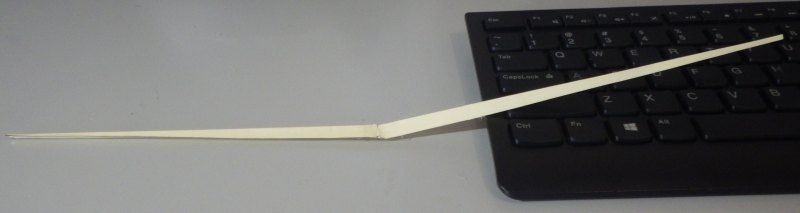 Making the Indoor A-Frame kite - Step 3j