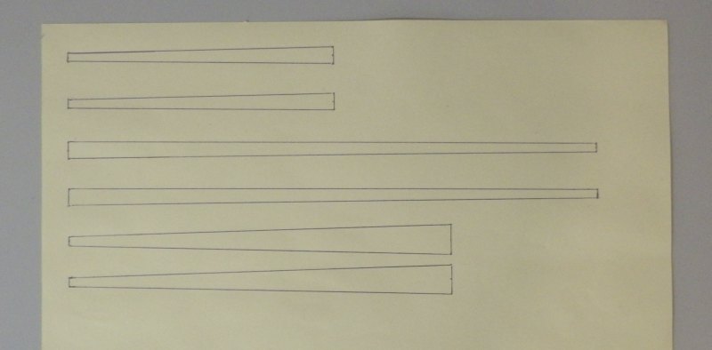 Making the Indoor A-Frame kite - Step 3b