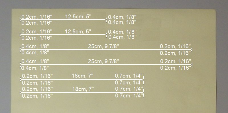 Making the Indoor A-Frame kite - Step 3a