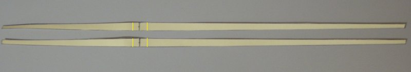 Making the Indoor A-Frame kite - Step 3f