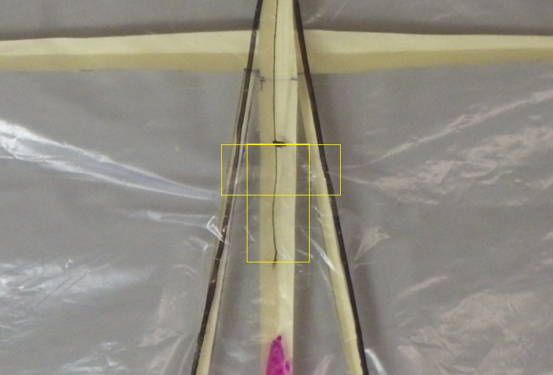 Making the Indoor Bird kite - Step 6a