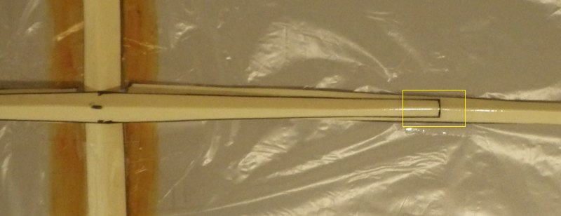 Making the Indoor Diamond kite - Step 5a