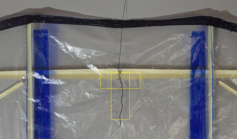 Making the Indoor Genki kite - Step 6