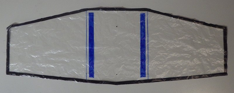 Making the Indoor Genki kite - Step 2b