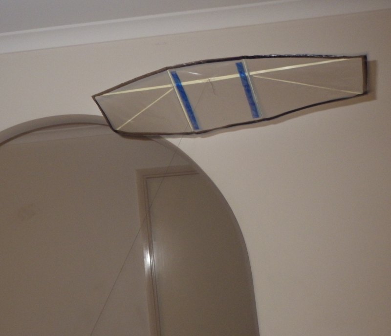 Making the Indoor Genki kite - Step 7