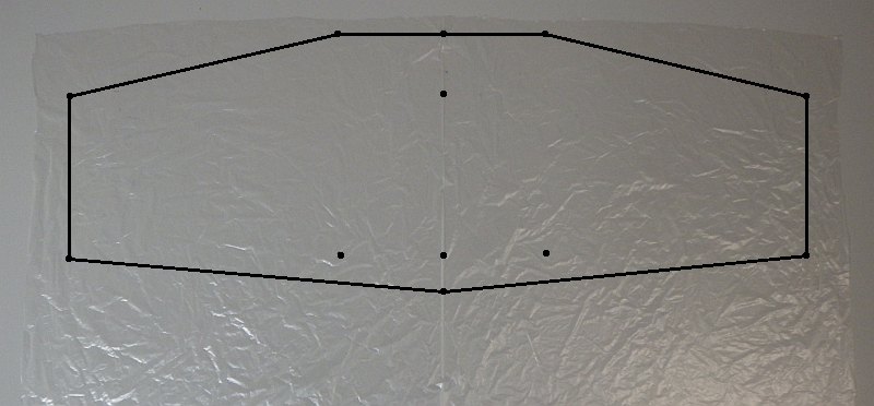 Making the Indoor Genki kite - Step 1d