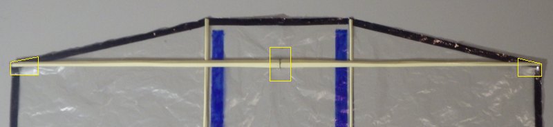 Making the Indoor Genki kite - Step 4e