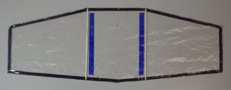 Making the Indoor Genki kite - Step 4a