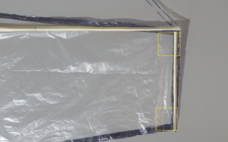 Making the Indoor Canard kite - Step 6a