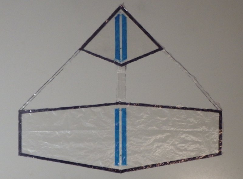 Making the Indoor Canard kite - Step 2b