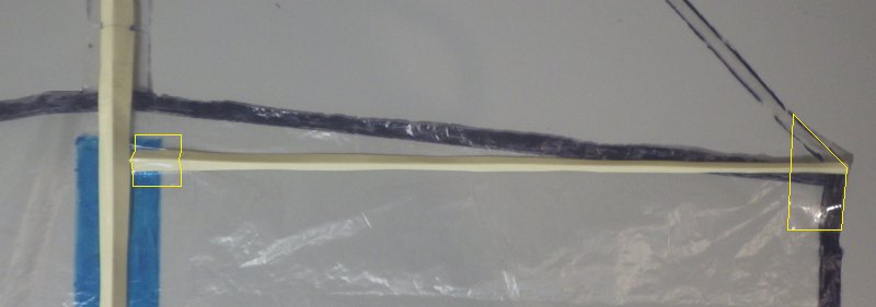 Making the Indoor Canard kite - Step 4e