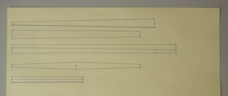 Making the Indoor Canard kite - Step 3b