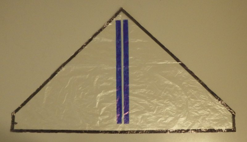 Making the Indoor Delta kite - Step 2b