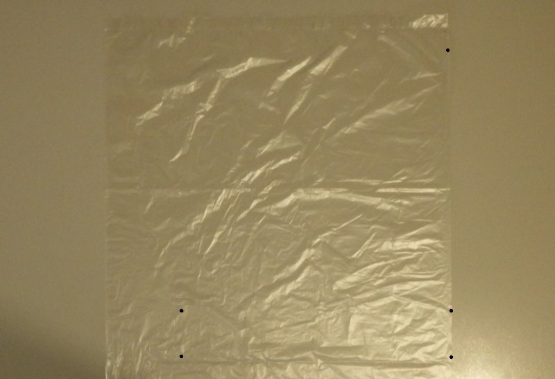 Making the Indoor Delta kite - Step 1b