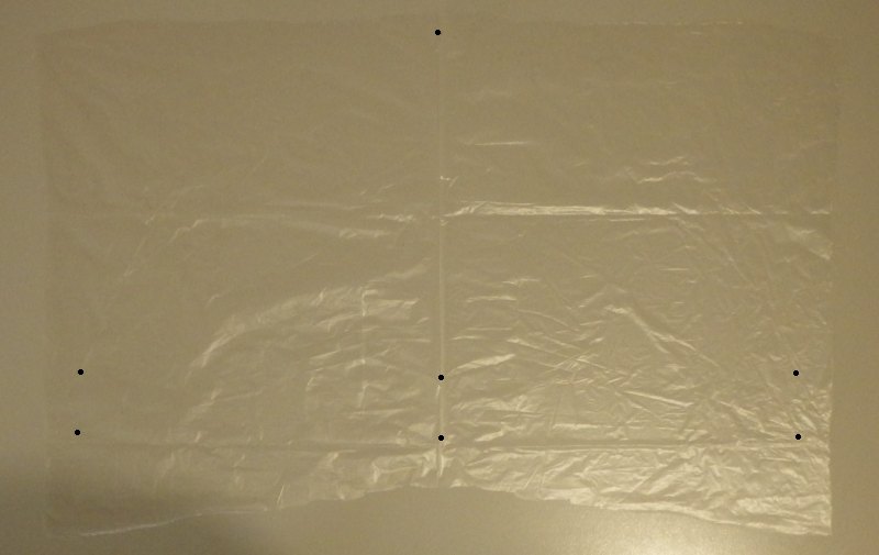 Making the Indoor Delta kite - Step 1c