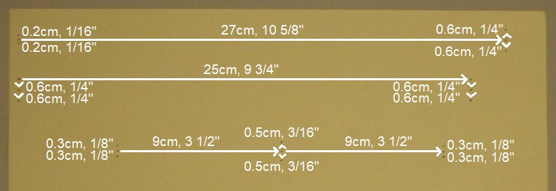 Making the Indoor Delta kite - Step 3a