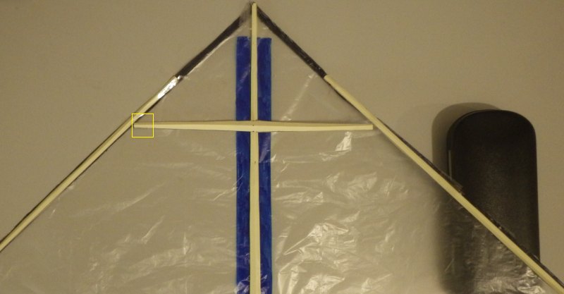 Making the Indoor Delta kite - Step 5b
