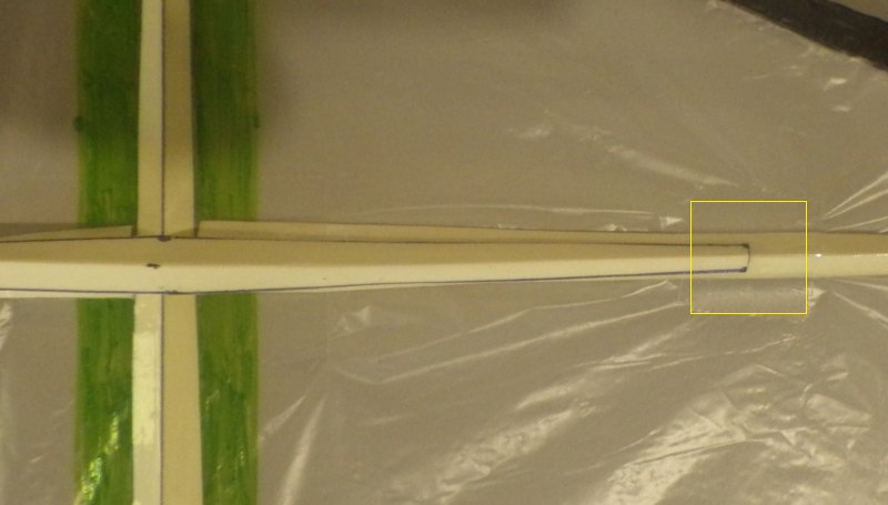 Making the Indoor Rokkaku kite - Step 5a