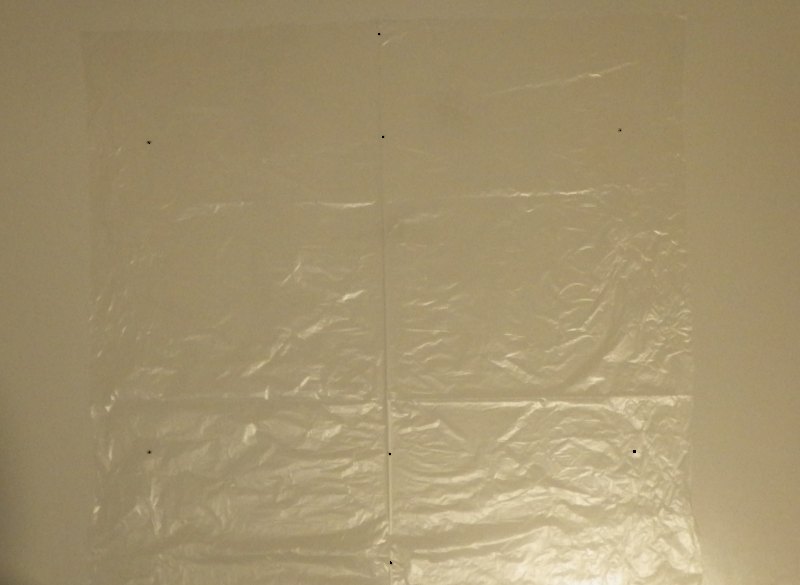 Making the Indoor Rokkaku kite - Step 1c