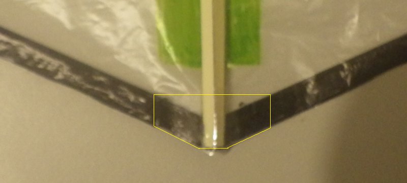 Making the Indoor Rokkaku kite - Step 4c