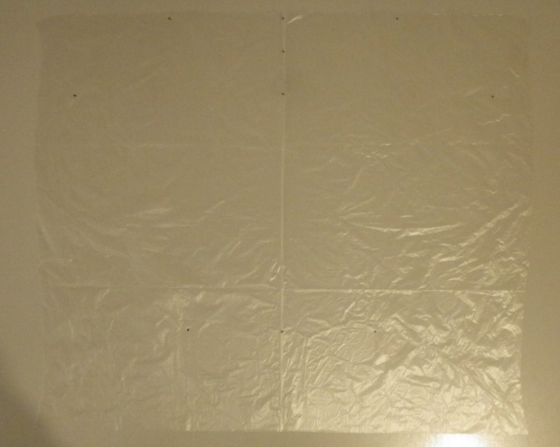 Making the Indoor Sled kite - Step 1c