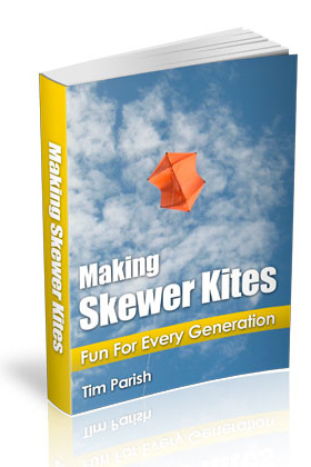 Click to buy the e-book 'Making Skewer Kites'.