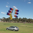 Murray Bridge Kite Festival 2016 - Ship kite.