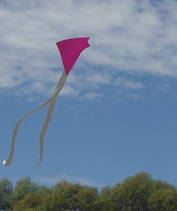 Making paper kites from a single sheet of Letter or  A4.