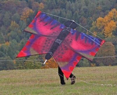 First flight out in the field.