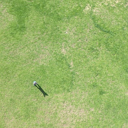 Aren looks straight up at the KAP rig. Aren looks straight up at the KAP rig.