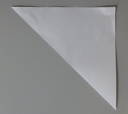 Origami kite - step 4 Origami kite - step 4