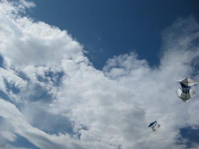 Nothing but blue skies.