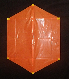 Rokkaku Kite Plans - 2 skewer front