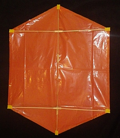 Rokkaku Kite Plans - 2 skewer back