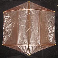 Rokkaku Kite Plans - dowel front