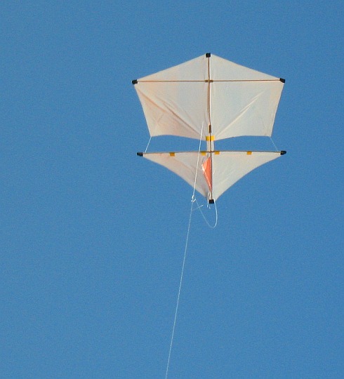 The 2-Skewer Roller in flight.
