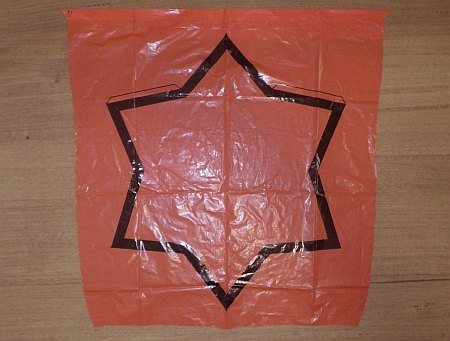 Skewer Star kite - step 4