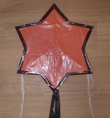 How to make a star kite.