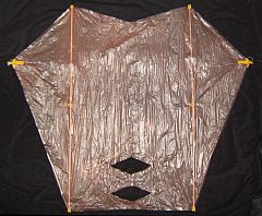The Dowel Sled Kite - front view