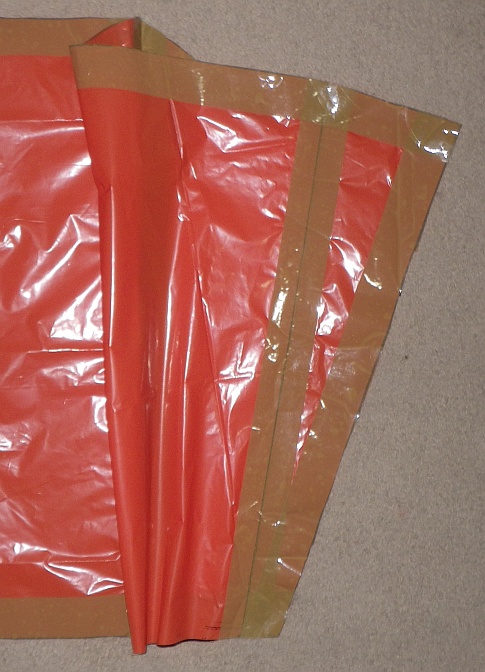 MBK Soft Sled kite - cell outer seam taped onto sail