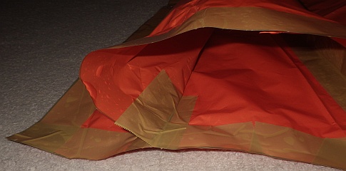 MBK Soft Sled kite - reinforced cell opening