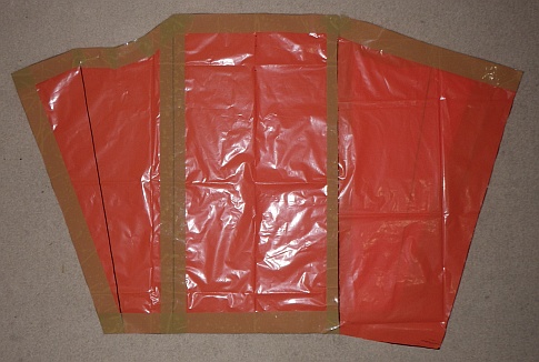 MBK Soft Sled kite - cell inner seam tacked onto sail