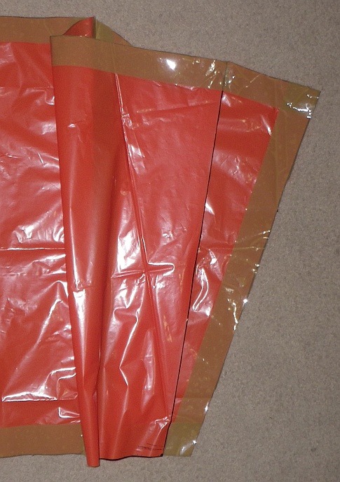 MBK Soft Sled kite - cell outer seam tacked onto sail