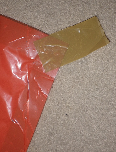 MBK Soft Sled kite - towing point tape 2