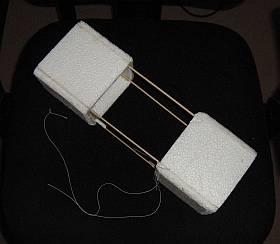 Styrofoam kites like this little Box are an alternative to more traditional techniques.