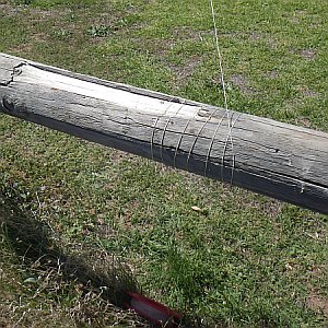 Tying down kites - 6-turn horizontal